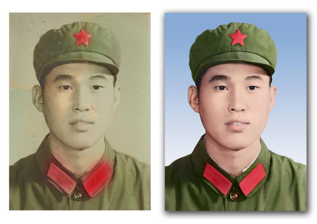 清远破损照片修复-18